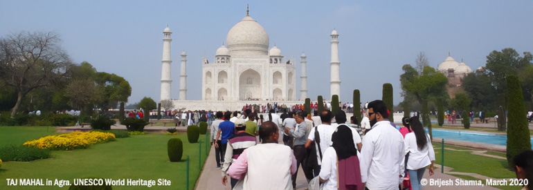 Taj Mahal in Agra