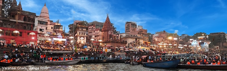 Varanasi Ghat Ganga River